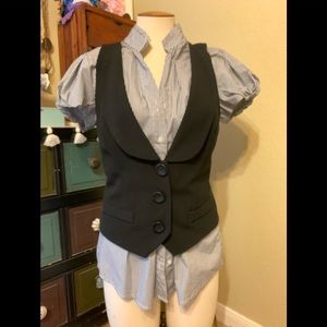 NY collection top w/ vest